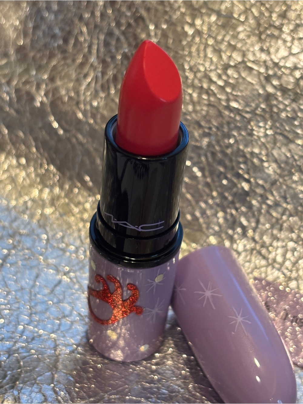 MAC Cosmetics Dame Edna “Coral Polyp” Lipstick NIB